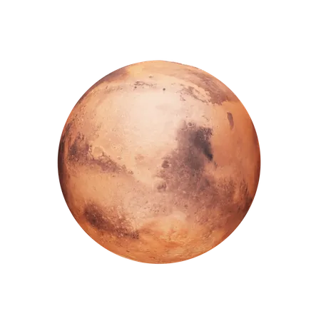 Mars  3D Illustration