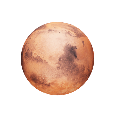 Mars 3D Illustration