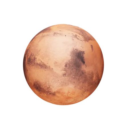 Mars 3D Illustration