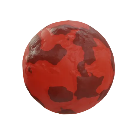 Mars  3D Icon