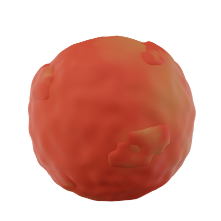 Mars planet  3D Icon