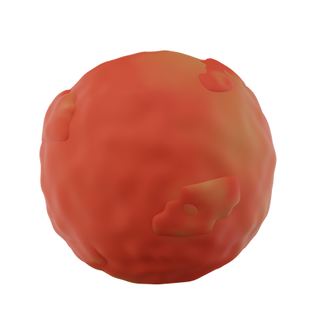 Mars planet  3D Icon