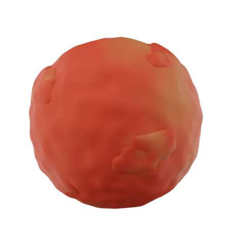 Mars planet  3D Icon