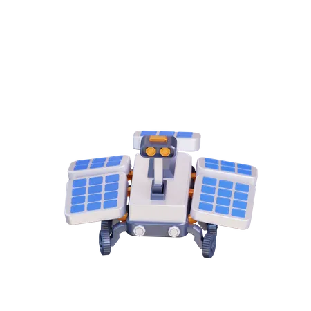 Mars Rover  3D Illustration