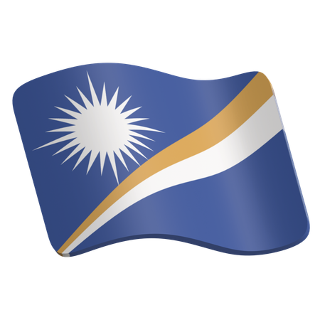 Marshall Islands  3D Icon