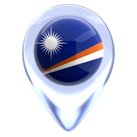 Marshall islands  3D Icon