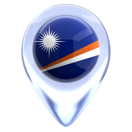 Marshall islands  3D Icon