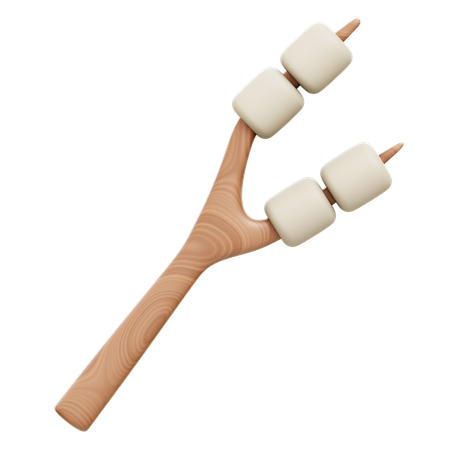 Marshmallow  3D Icon