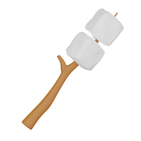 Marshmallow  3D Icon