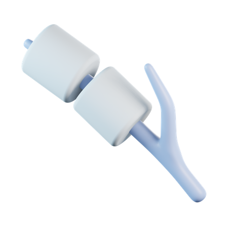 Marshmallow  3D Icon