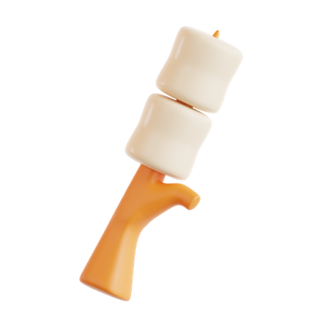 Marshmallow  3D Icon