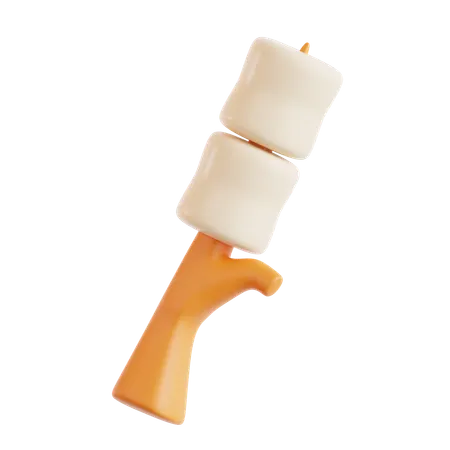 Marshmallow  3D Icon