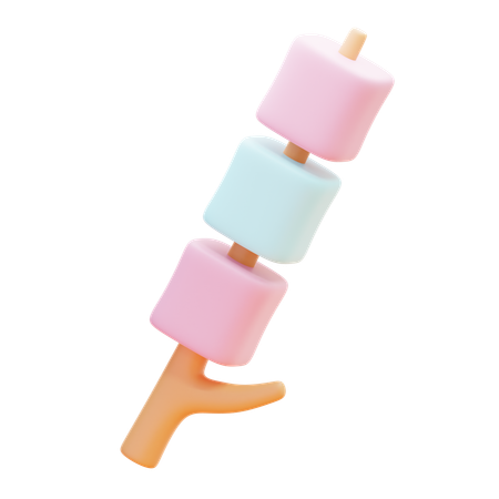 MARSHMALLOW  3D Icon