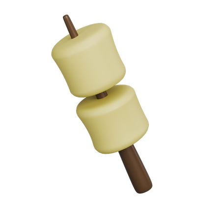 Marshmallow  3D Icon