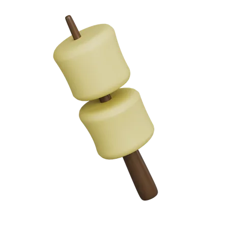 Marshmallow  3D Icon