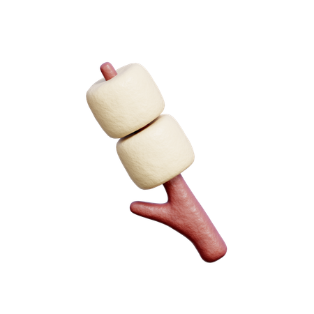 Marshmallows  3D Icon