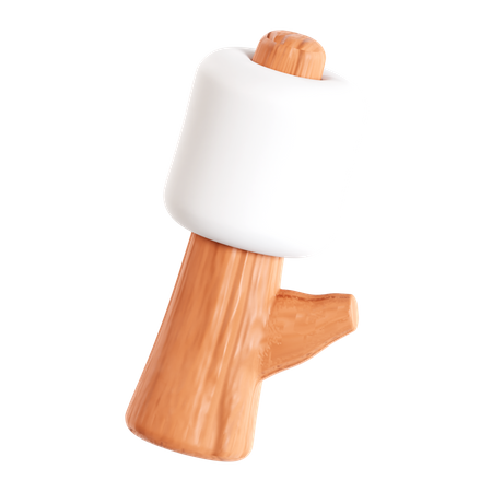 Marshmallows assados  3D Icon
