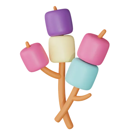 Marshmellow  3D Icon