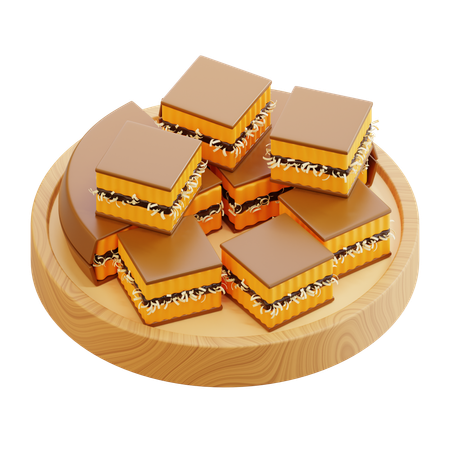 Martabak dulce indonesia panqueques dulces gruesos  3D Icon