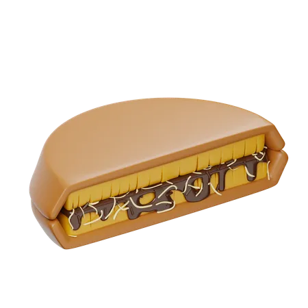 Martabak Manis  3D Icon