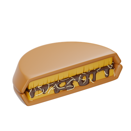 Martabak Manis  3D Icon