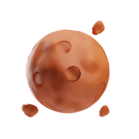 Marte  3D Icon