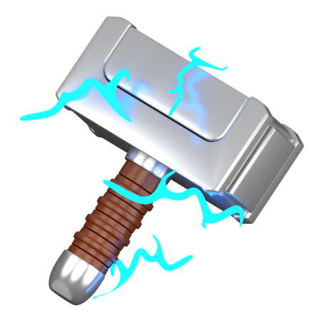 Marteau de tonnerre  3D Icon