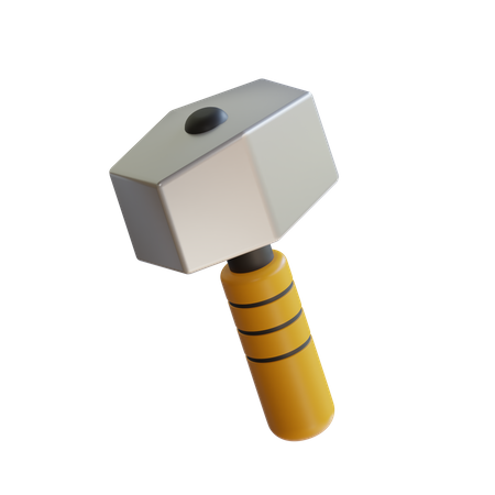 Martelo  3D Icon