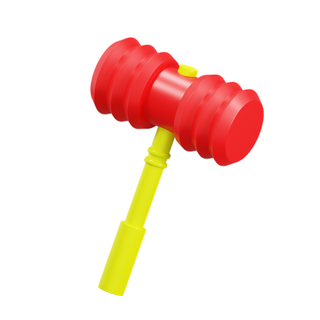Martelo de brinquedo  3D Icon
