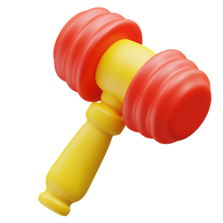 Martelo de brinquedo  3D Icon