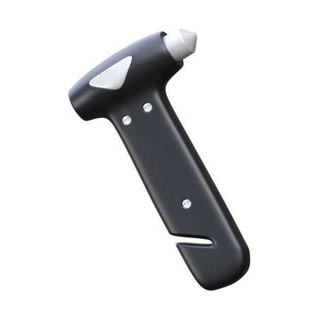 Martelo de emergência  3D Icon