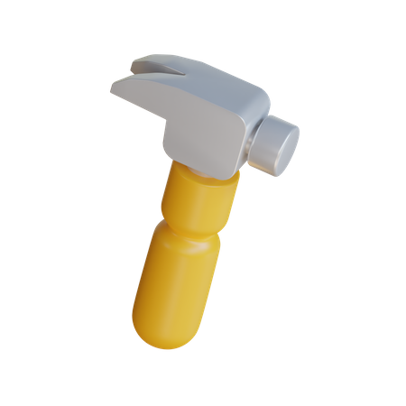Martelo de garra  3D Icon