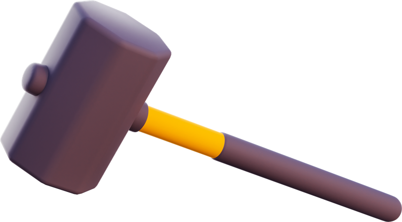 Martelo grande  3D Icon