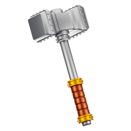 Martillo  3D Icon