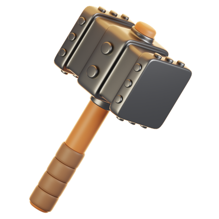 Martillo  3D Icon