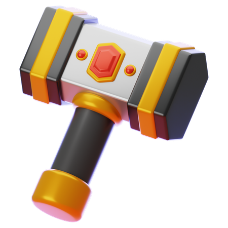 Martillo  3D Icon