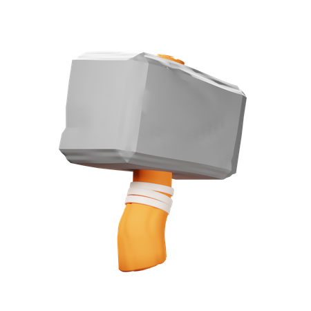 Martillo  3D Icon