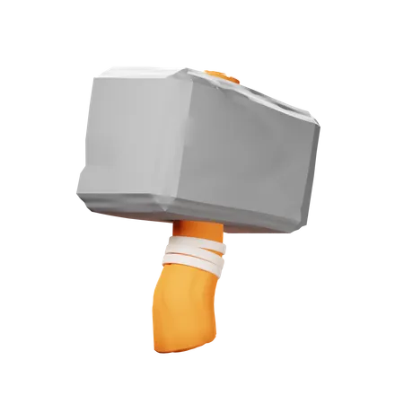 Martillo  3D Icon