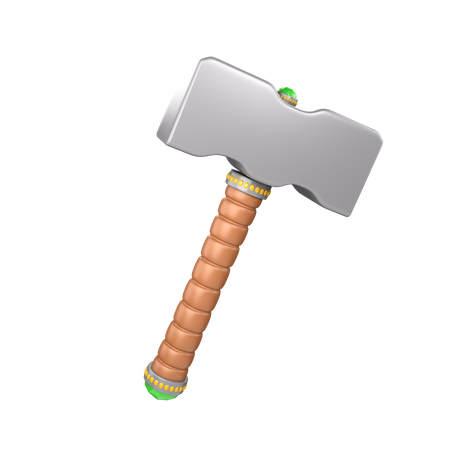 Martillo  3D Icon