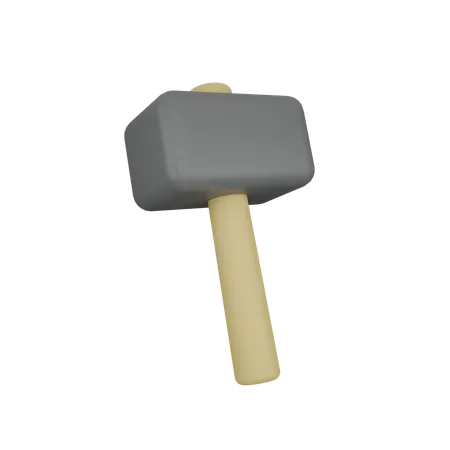 Martillo  3D Icon