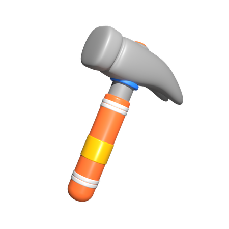 Martillo de hierro  3D Icon