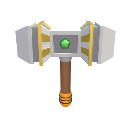 Martillo medieval  3D Icon