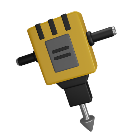 Martillo neumático  3D Icon