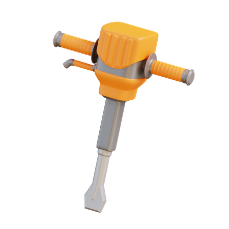 Martillo neumático  3D Icon