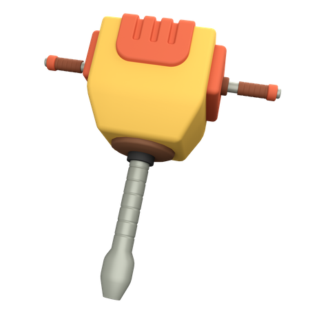 Martillo neumático  3D Icon