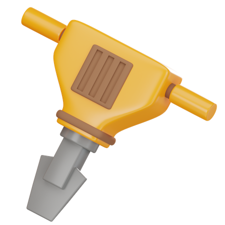 Martillo neumático  3D Icon