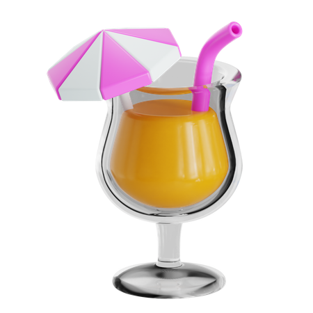 Martini Drink  3D Icon