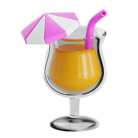 Martini Drink  3D Icon