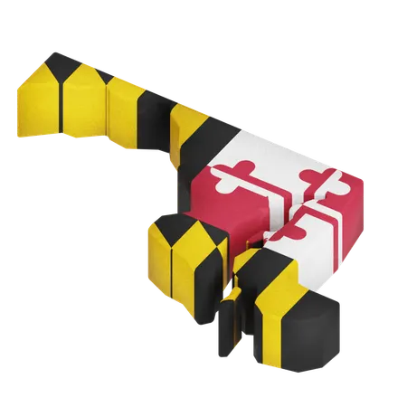 Maryland  3D Icon