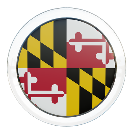 Maryland Flag  3D Flag